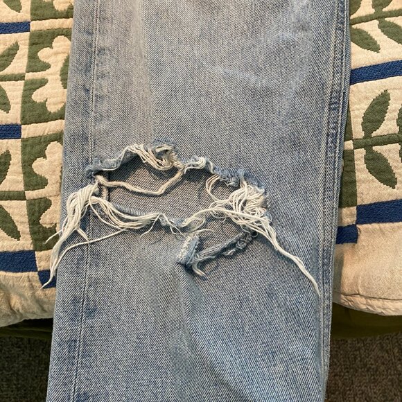 Agolde - Mid Rise Loose - Distressed - Picture 7 of 7